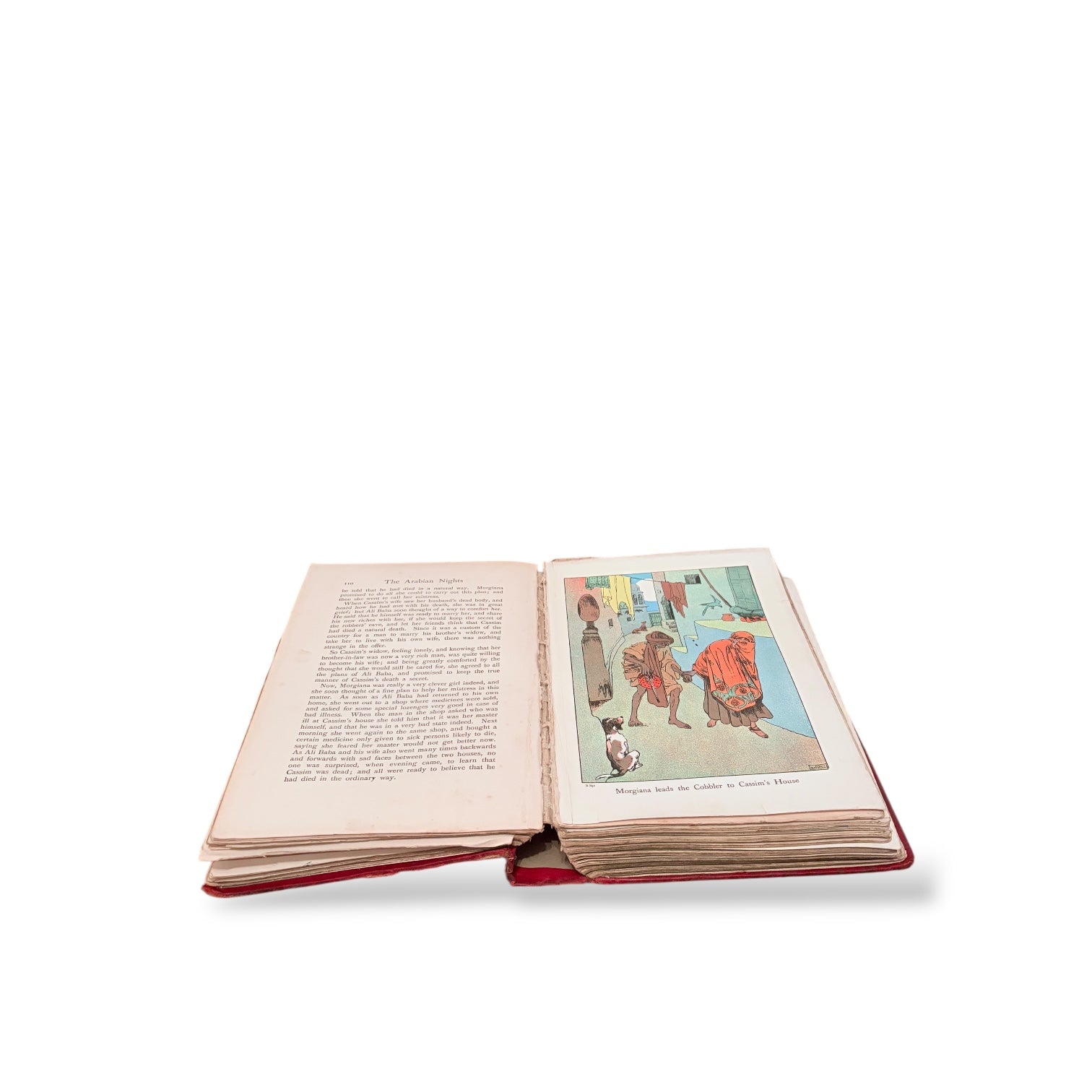 Antique 1910 The Arabian Nights Illustrated Book — view 9