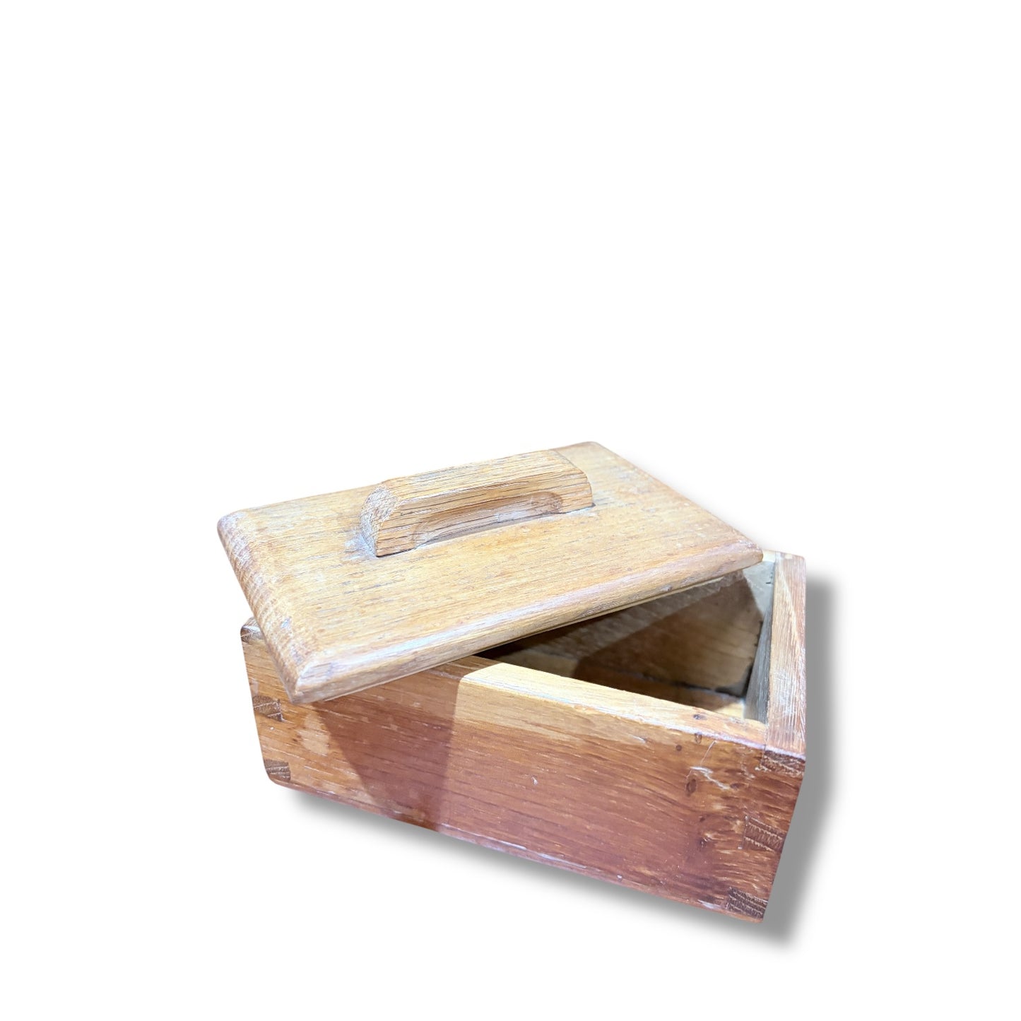Oak Lidded Jewellery Box – Solid Wood Storage