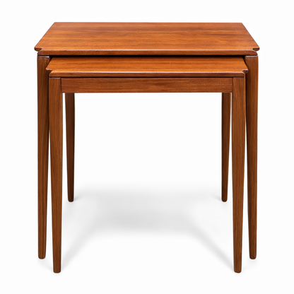 Mid-Century Teak Nest of 3 Tables by Richard Hornby
