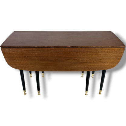 G Plan Dining Table – Mid Century Drop Leaf Spider Leg Folding Table