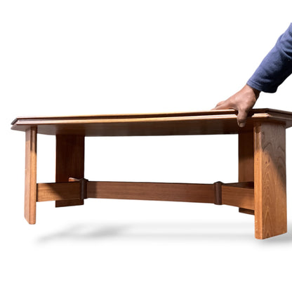 Vintage 1970s G Plan Teak Coffee Table | Scandinavian Style Tiled Table