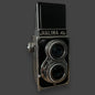 Vintage 1960s Halina A1 TLR Film Camera