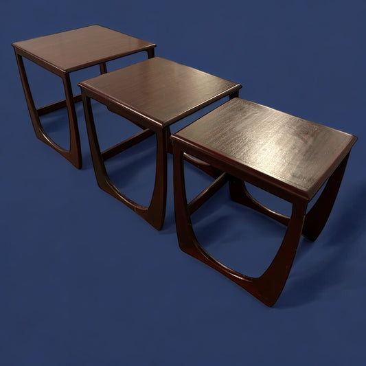 Mid Century Rosewood Gplan style nest of tables