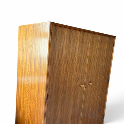 Alfred Cox walnut and teak double wardrobe retailed by Heal's – photo 5