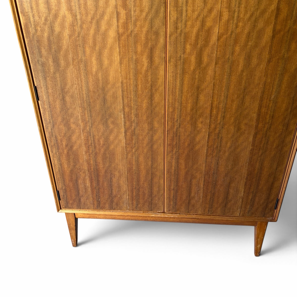 Alfred Cox walnut and teak double wardrobe retailed by Heal's – photo 8