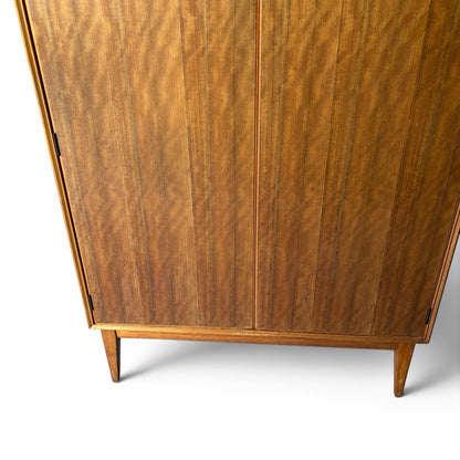 Alfred Cox walnut and teak double wardrobe retailed by Heal's – photo 8