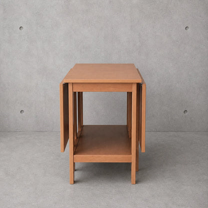 Vintage 1990s IKEA Beech Drop Leaf Dining Table - image 1