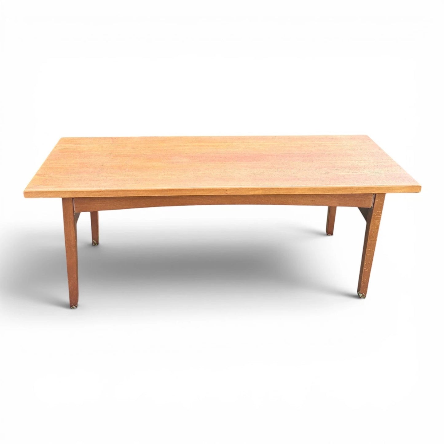 Mid Century Teak & Beech Long Coffee Table - image 5
