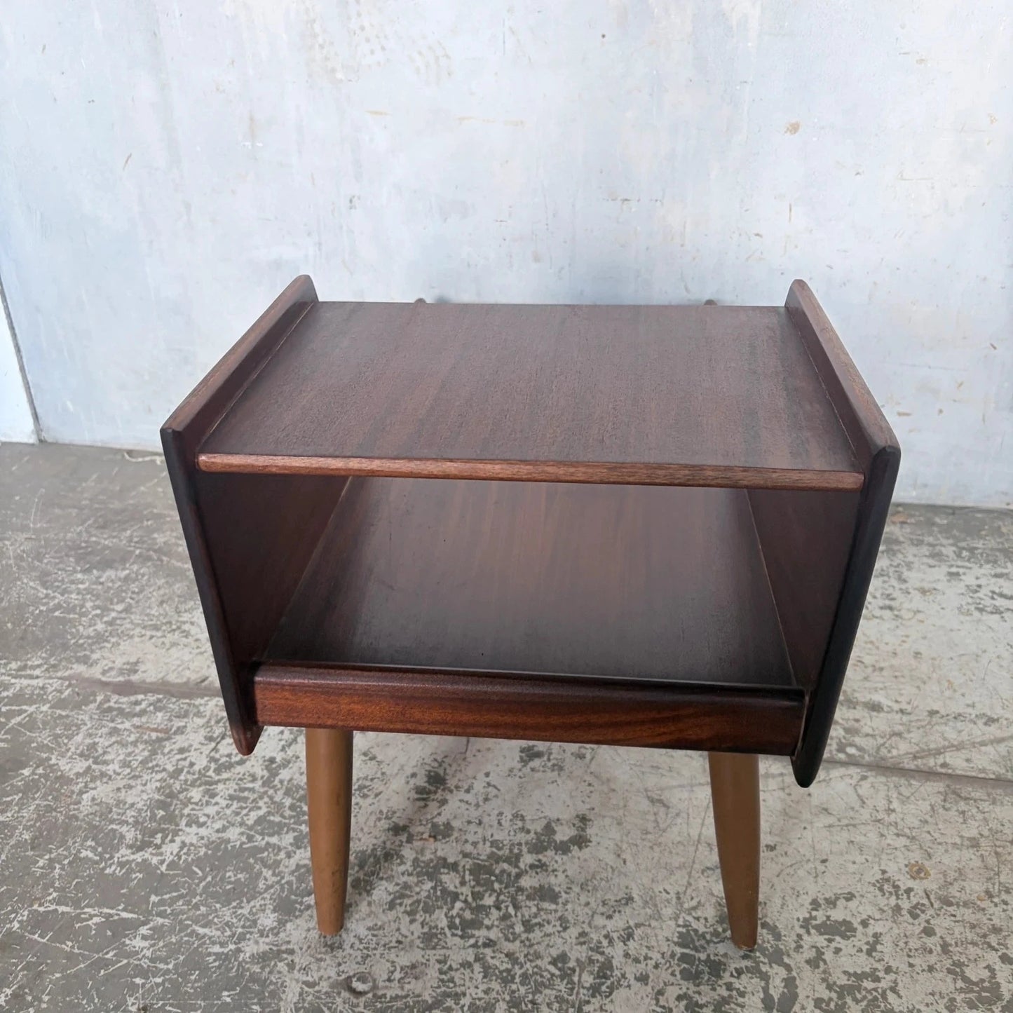 Chippy Heath Teak Telephone Bench Side Table Mid Century – image 6