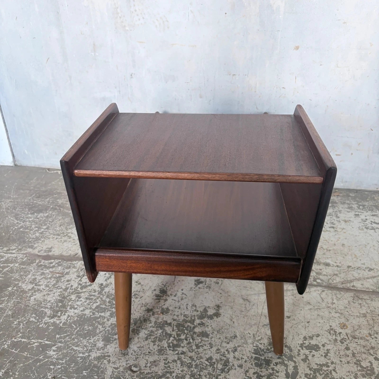 Chippy Heath Teak Telephone Bench Side Table Mid Century – image 6