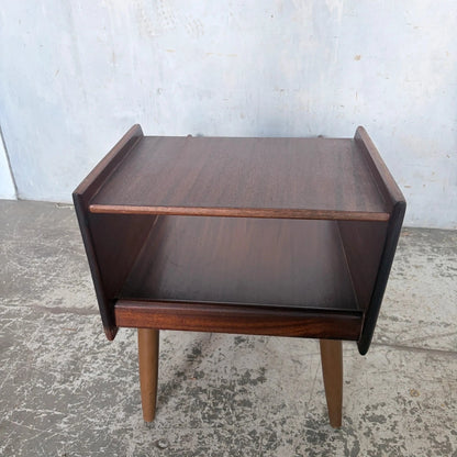 Chippy Heath Teak Telephone Bench Side Table Mid Century – image 6