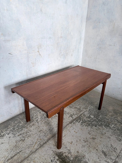 Mid Century Danish Teak Coffee Table with Rounded Legs - image 6