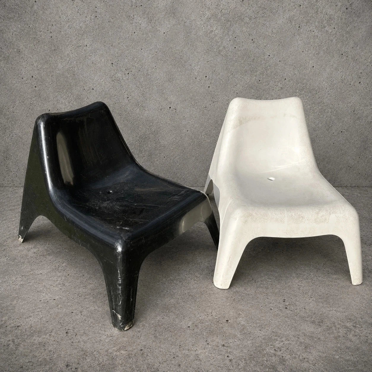 Pair of Vintage IKEA PS Vågö Chairs by Thomas Sandell – view 2