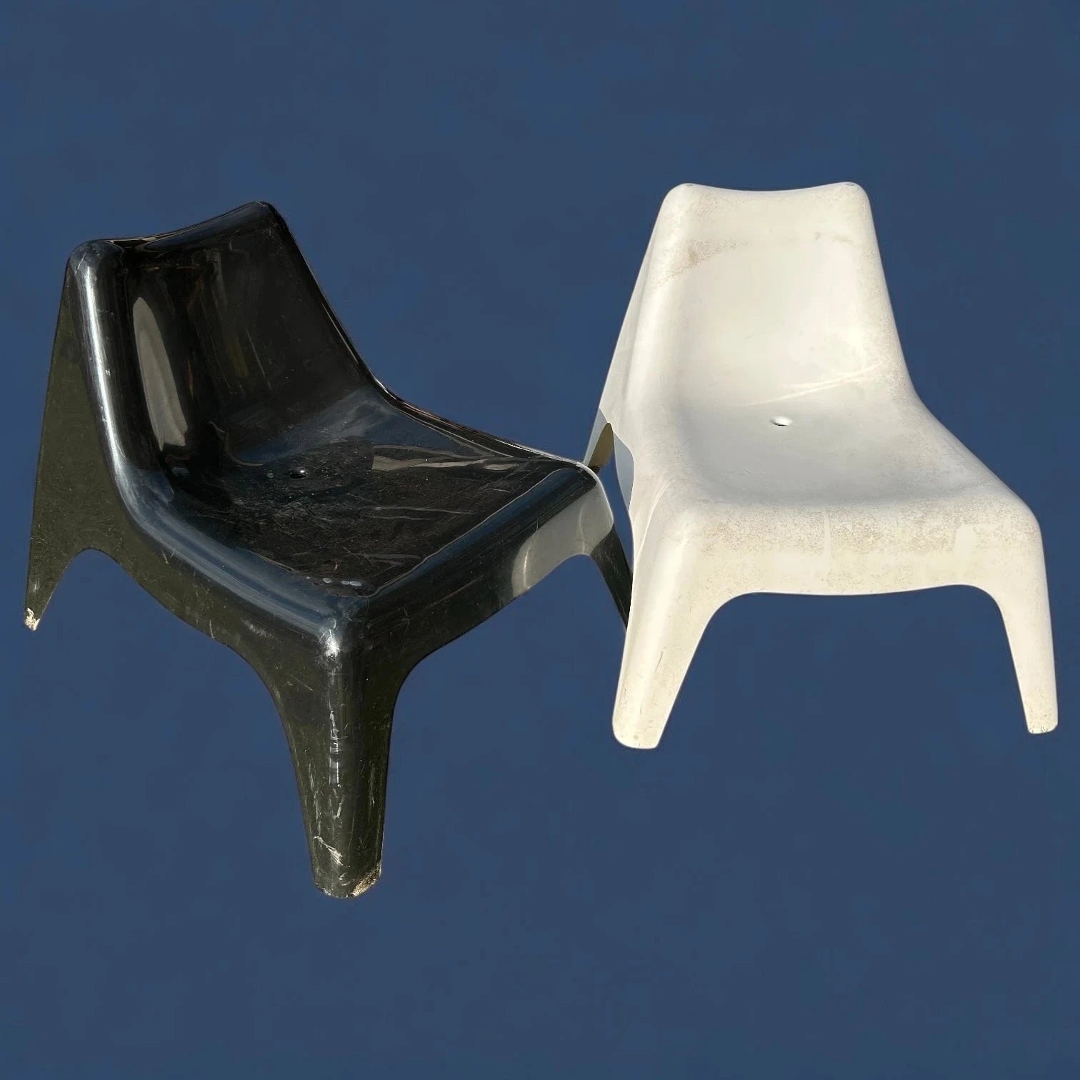 Pair of Vintage IKEA PS Vågö Chairs by Thomas Sandell – view 6