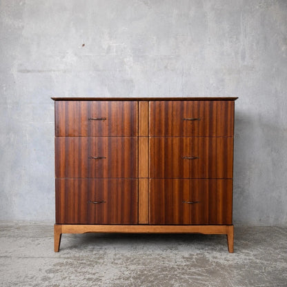 Sutcliffe of Todmorden Walnut & Teak Chest of Drawers – view 1