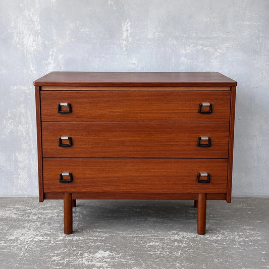 Mid Century Symbol Furniture Teak Chest of Drawers – image 1