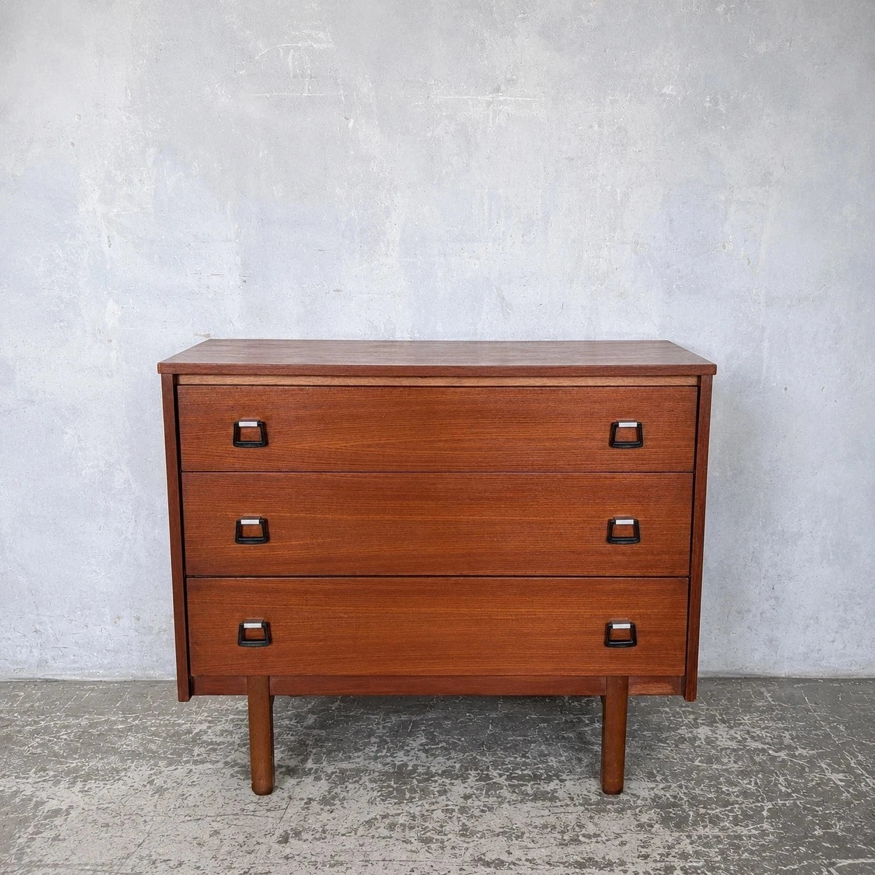 Mid Century Symbol Furniture Teak Chest of Drawers – image 2