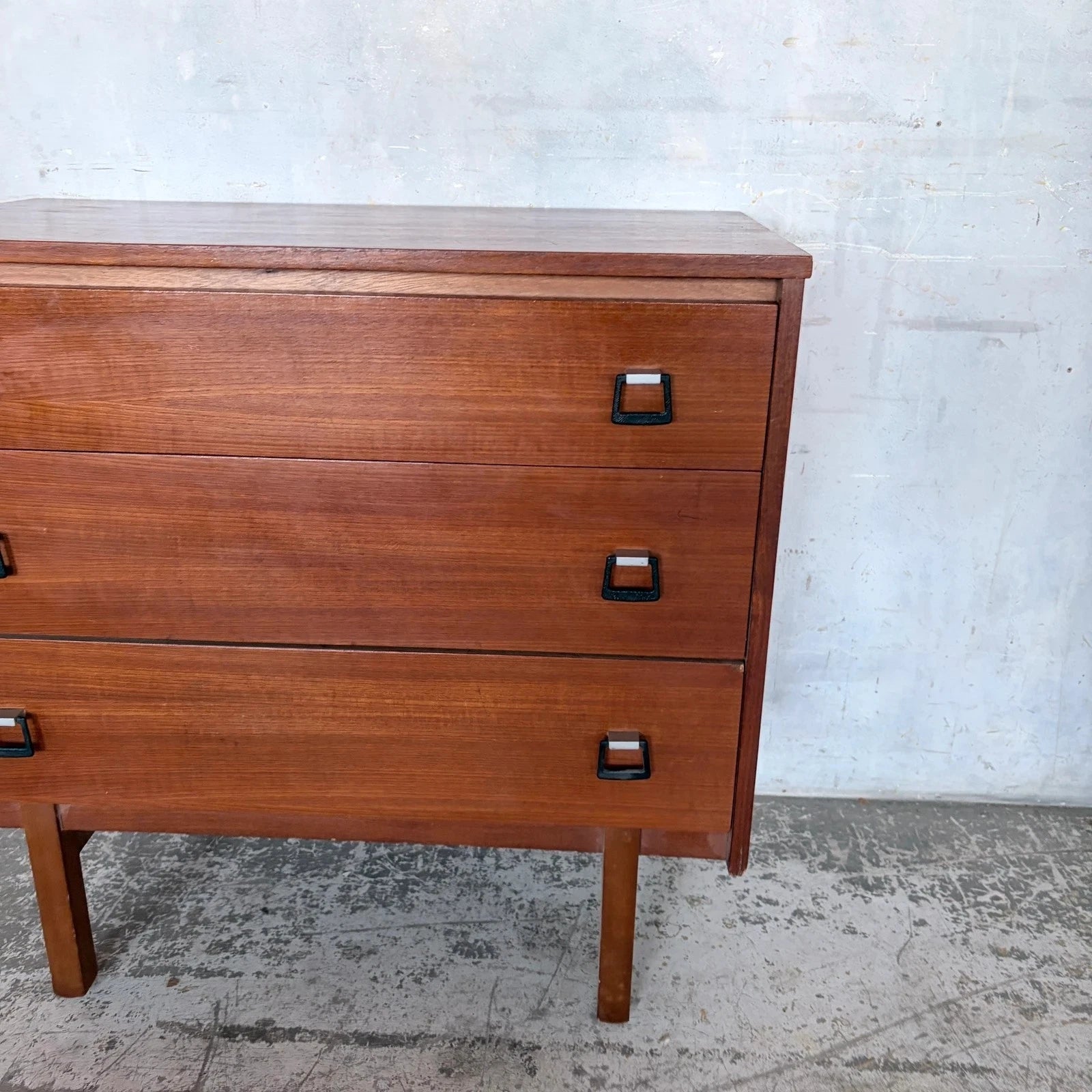 Mid Century Symbol Furniture Teak Chest of Drawers – image 5