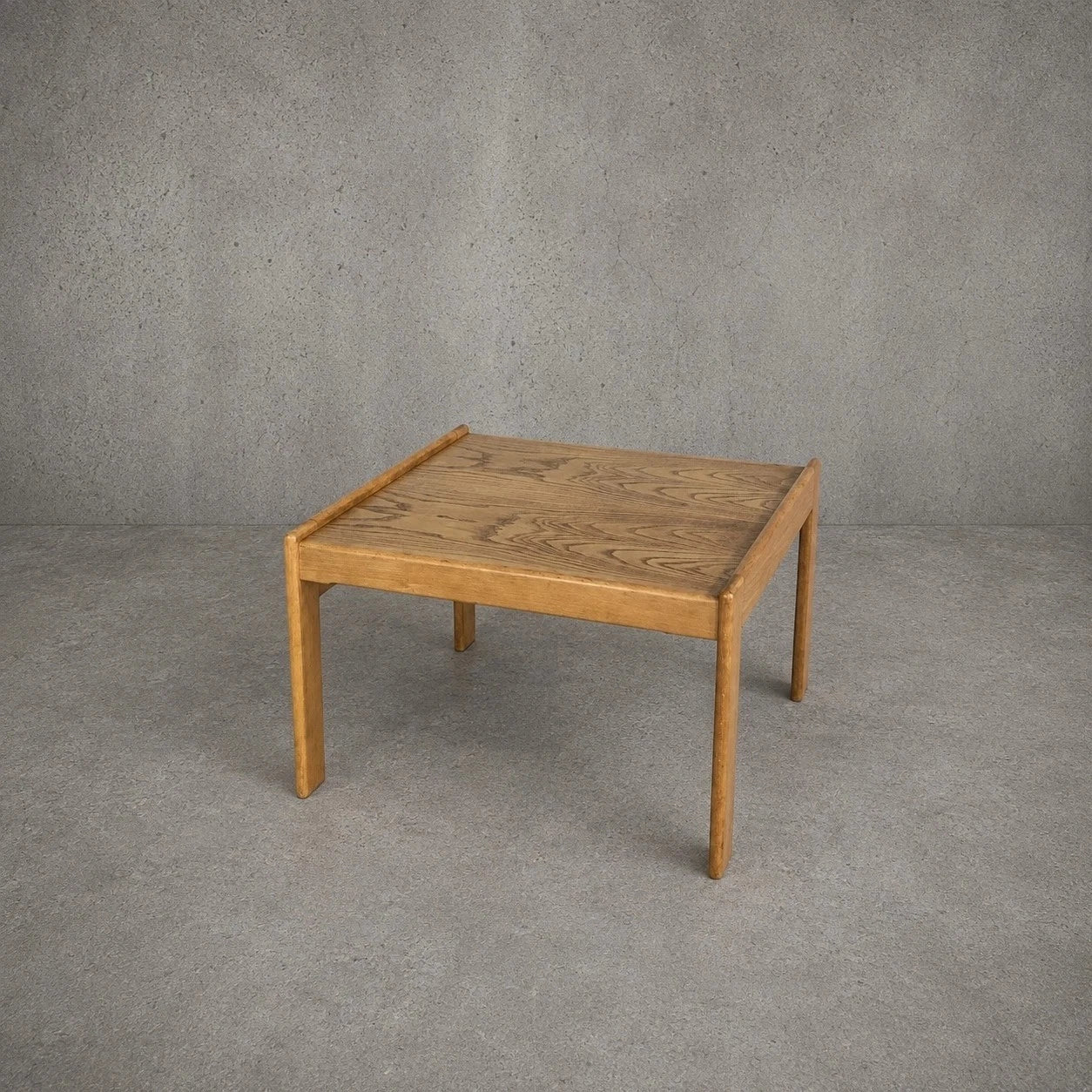 Mid Century Danish Brutalist Pine & Beech Coffee Table - image 1