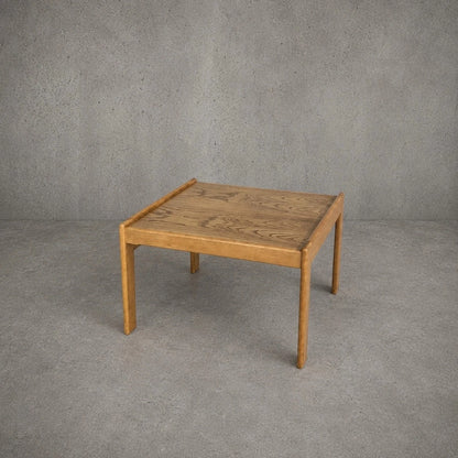 Mid Century Danish Brutalist Pine & Beech Coffee Table - image 1