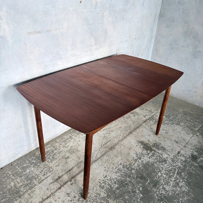 Mid Century Vanson Teak Extending Dining Table by Peter Hayward – image 5