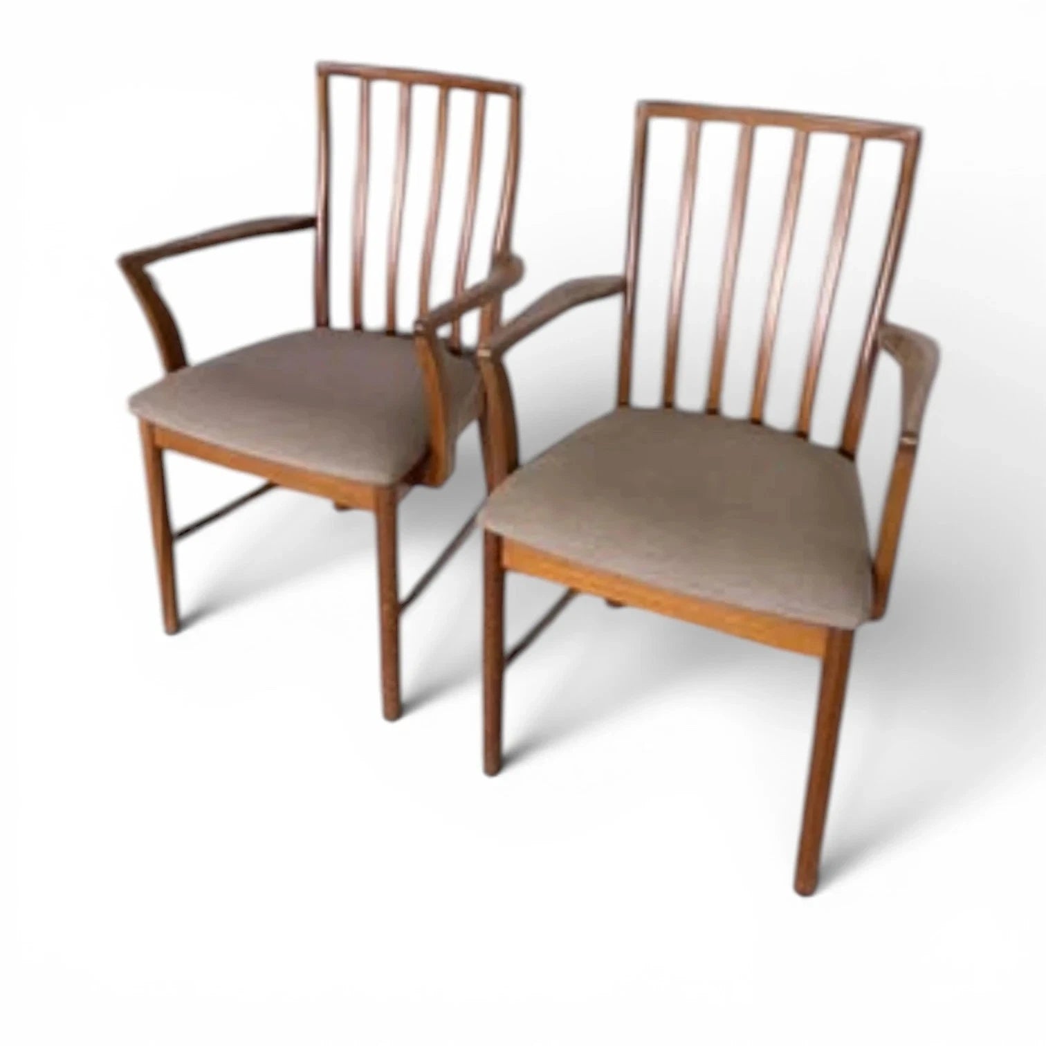 Pair of McIntosh Mid Century Teak Armchairs – image 6