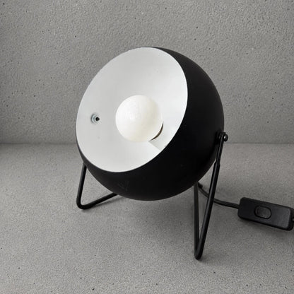 Mid-Century Space Age Black Eyeball Desk Lamp - view 1