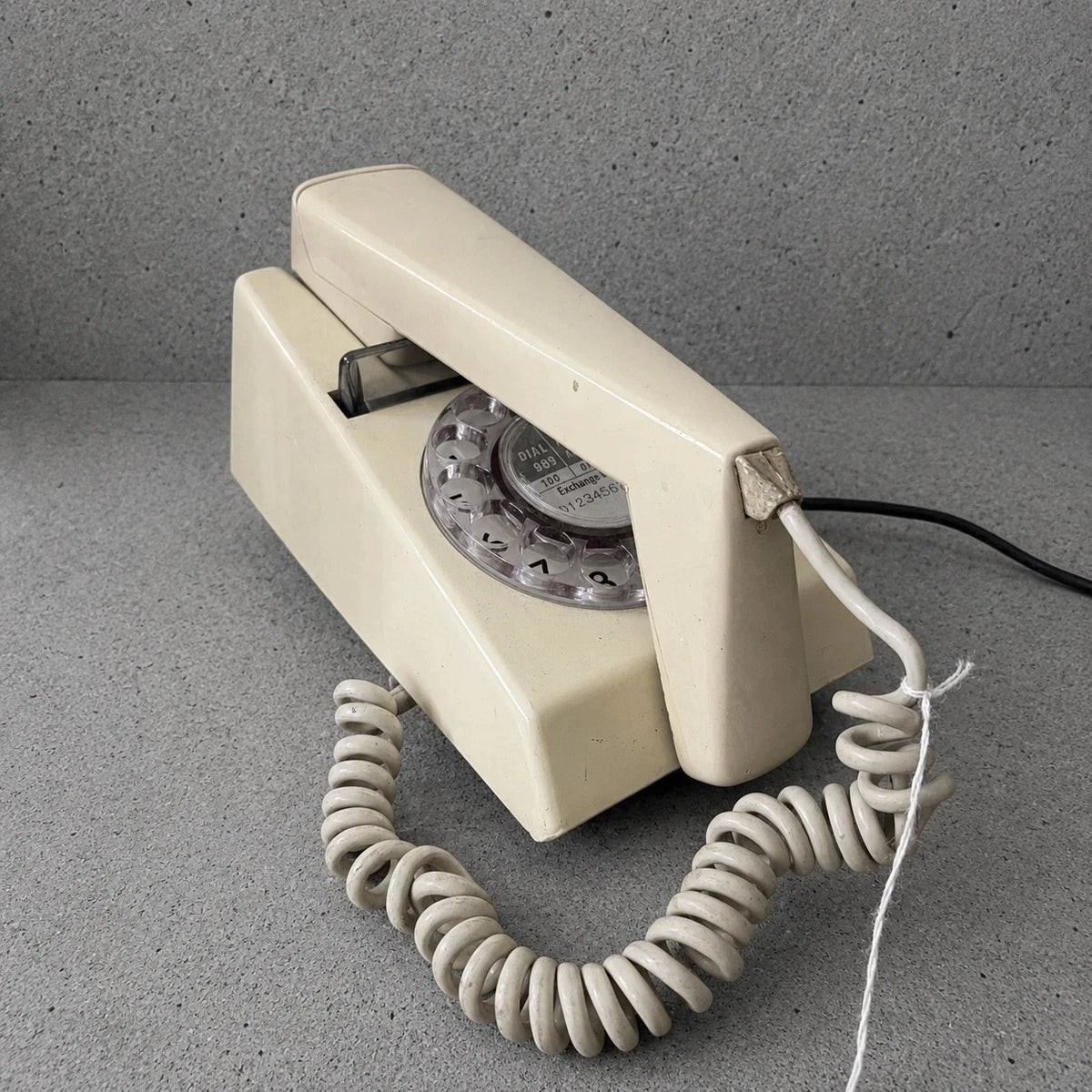 Vintage BT Cream Trimphone Telephone – Retro Push Button Landline Phone - image 1