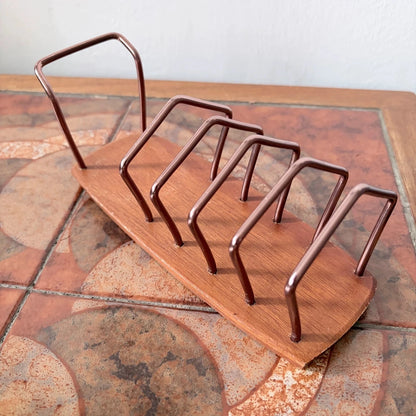 Mid Century Teak Coaster Stand by Wyncraft – Made in England - image 4