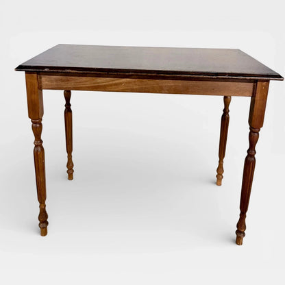 Victorian Pine & Oak Farmhouse Kitchen Table - image 5