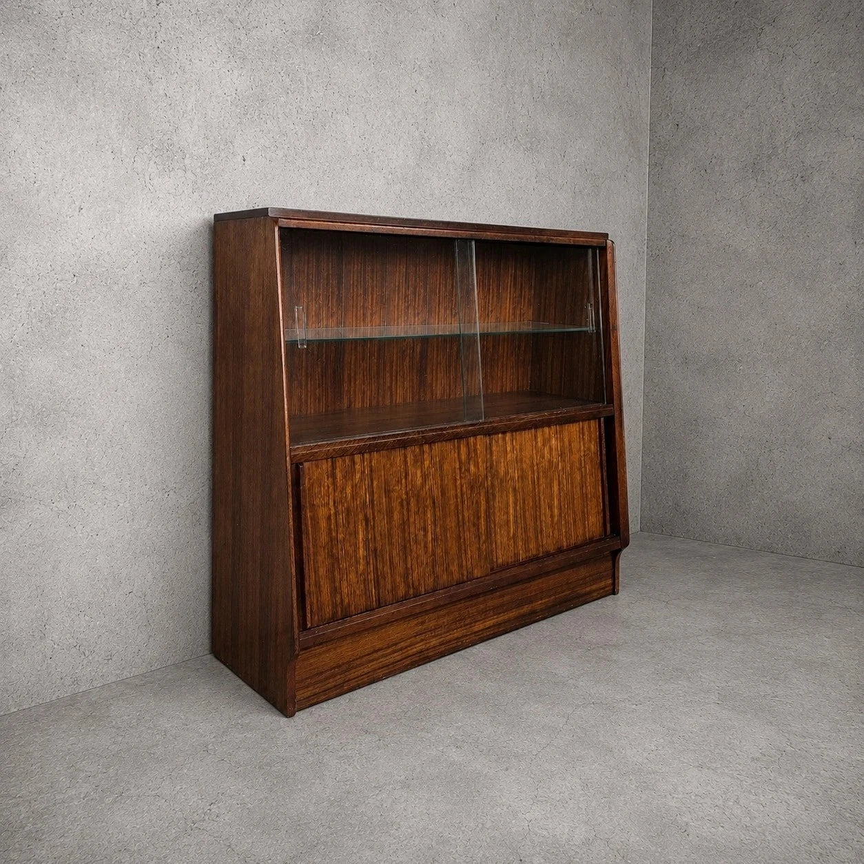 E. Gomme Librenza Teak Compact Display Bookcase - image 1