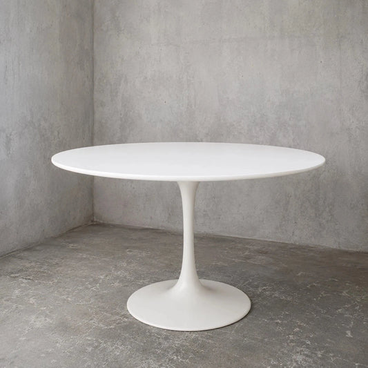 Maurice Burke for Arkana White Tulip Dining Table – view 1