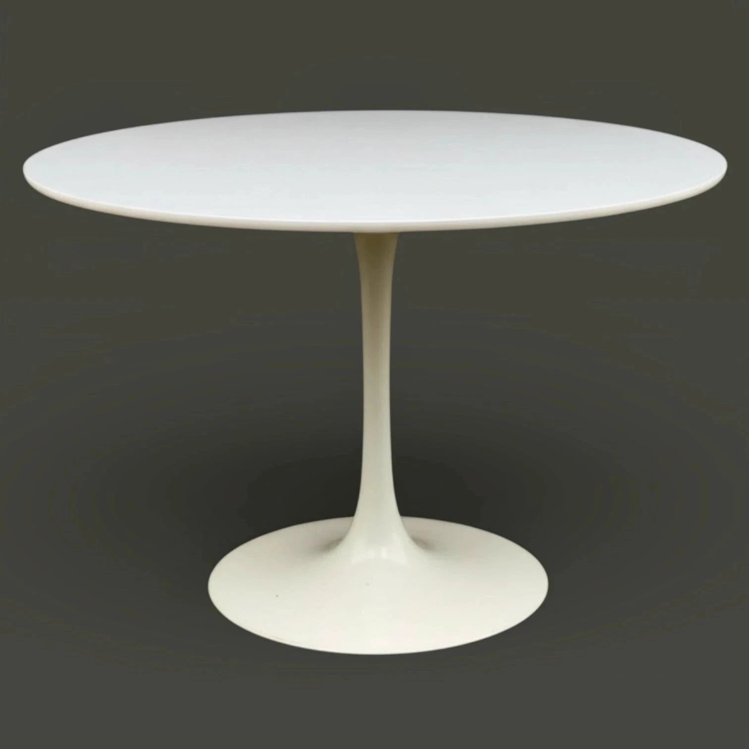 Maurice Burke for Arkana White Tulip Dining Table – view 2
