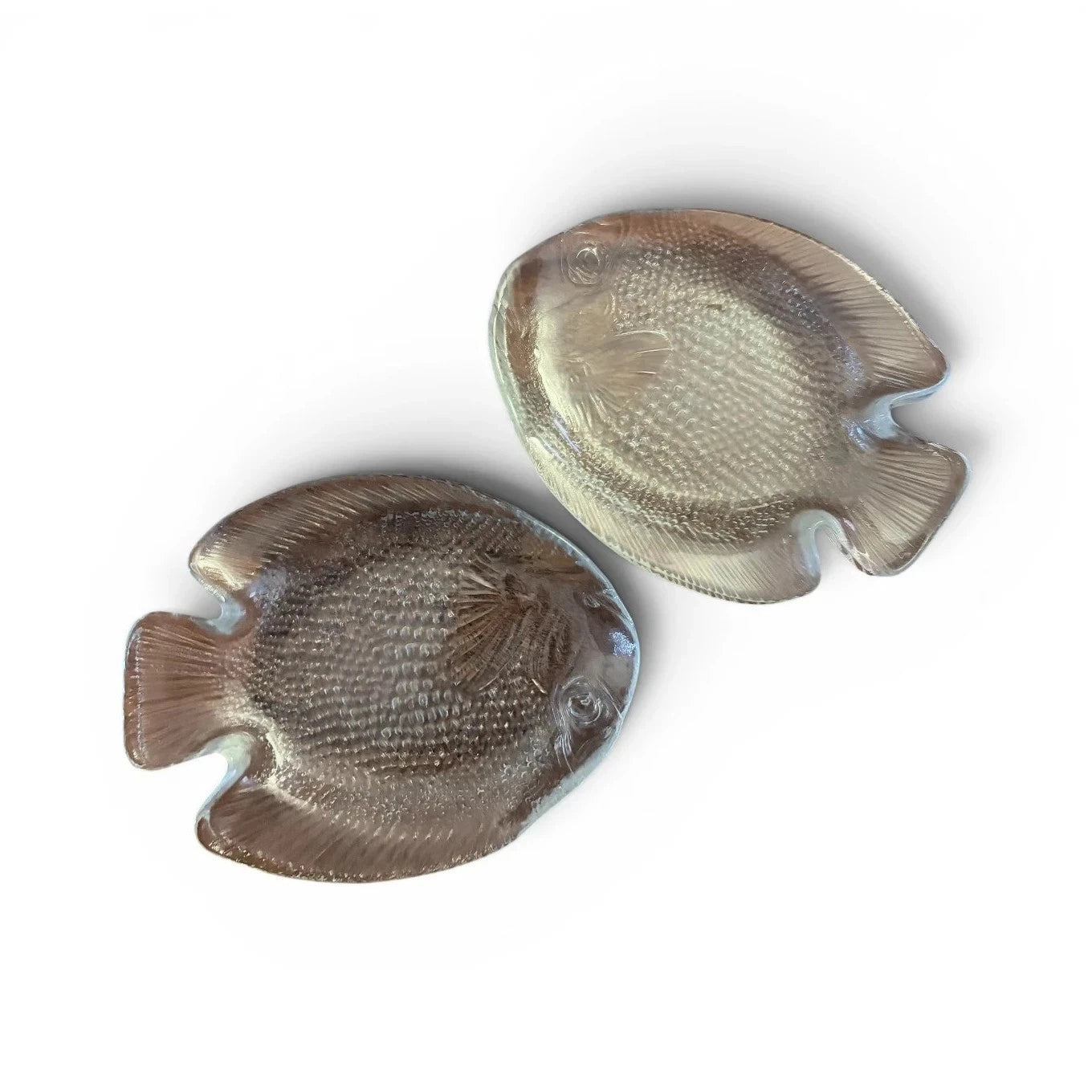 Mid Century Glass Fish Dishes – view 2