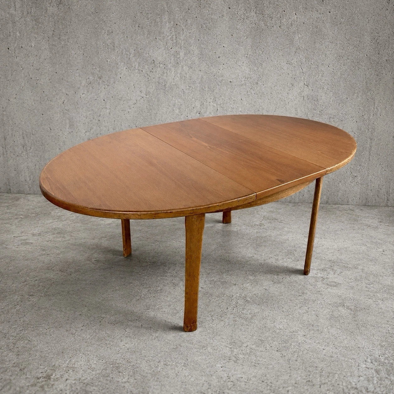 Mid-Century Sutcliffe of Todmorden Oval Extending Dining Table – image 1