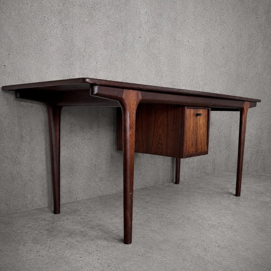 Mid Century Rosewood Floating Coffee Table by Gunni Omann for Omann Jun – image 1