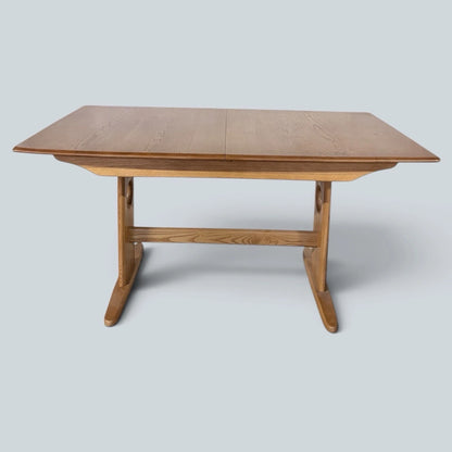 Ercol Windsor Blonde Elm & Beech Extending Dining Table – photograph 3