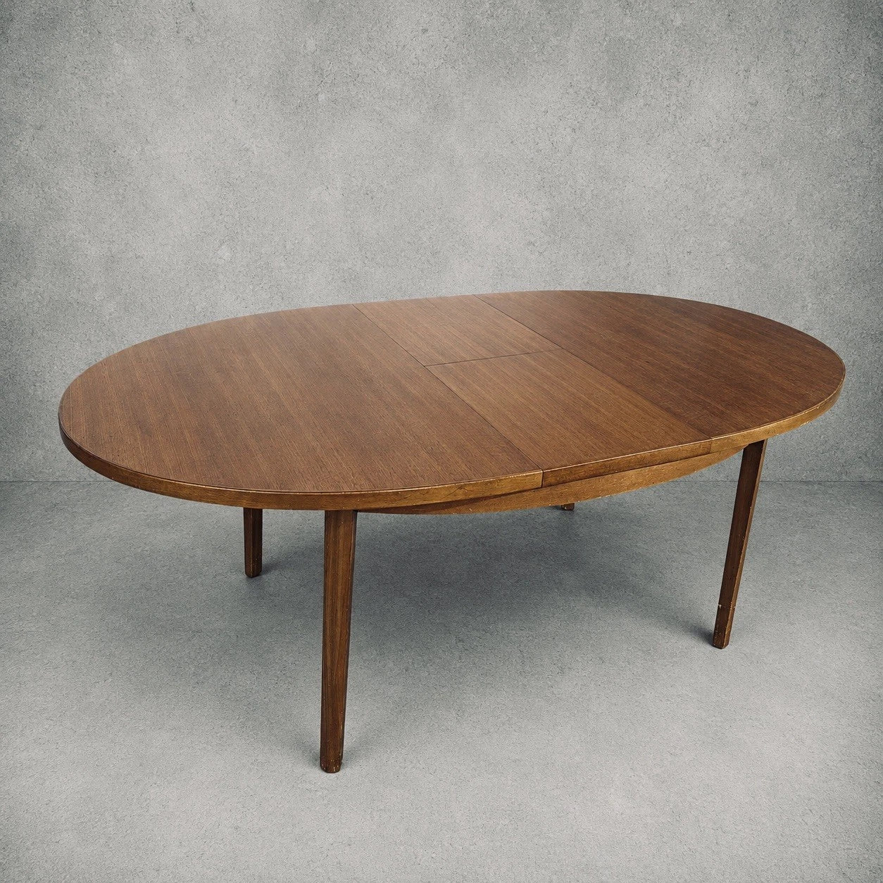 Mid Century William Lawrence Extending Oval Teak Dining Table – view 2