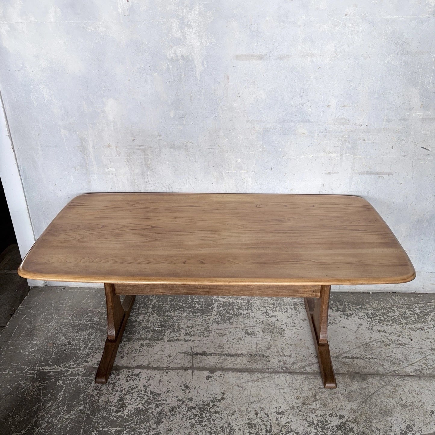 Vintage Ercol Golden Elm Coffee Table – Mid Century Blonde Elm – image 2