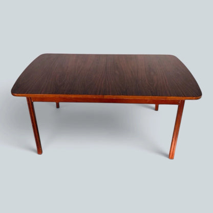Mid Century Danish Rosewood Extending Dining Table – image 3