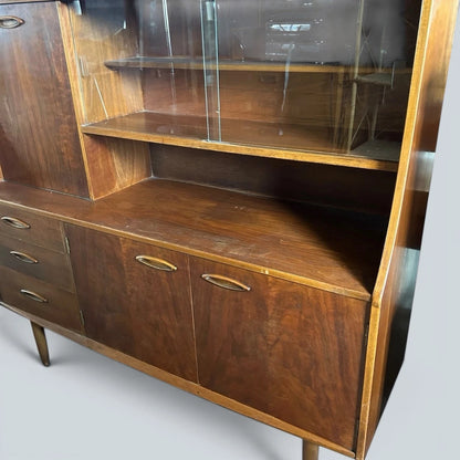 Mid Century Jentique Teak Highboard Drinks Cabinet – image 5