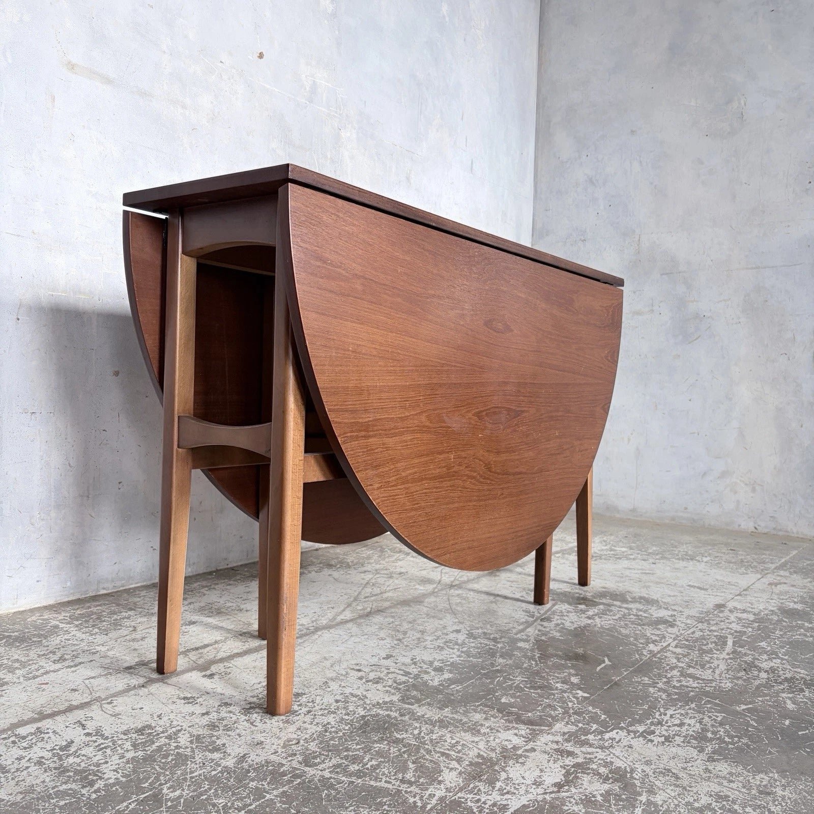 Mid Century Nathan Teak Drop-Leaf Dining Table – image 2