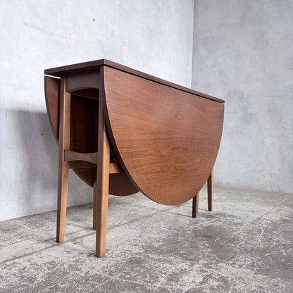 Mid Century Nathan Teak Drop-Leaf Dining Table – image 2