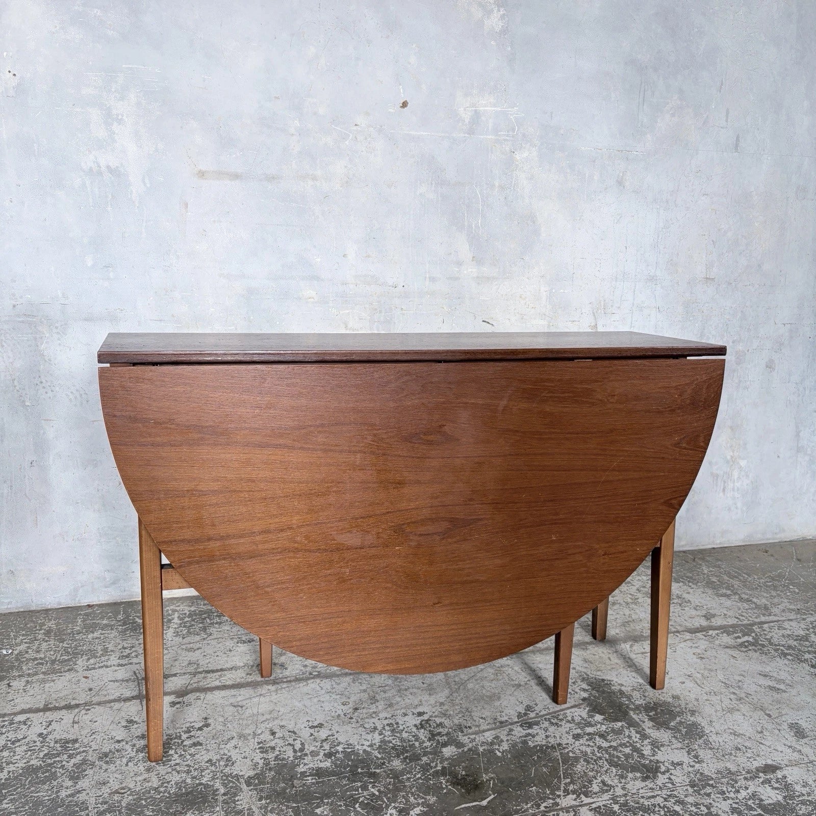 Mid Century Nathan Teak Drop-Leaf Dining Table – image 4