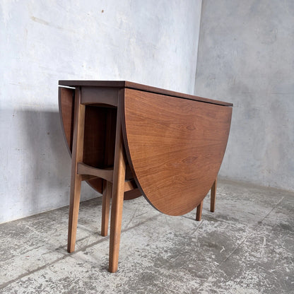 Mid Century Nathan Teak Drop-Leaf Dining Table – image 5