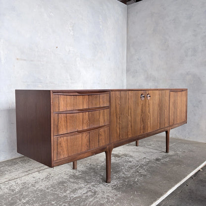 Mid Century McIntosh Rosewood Long Sideboard Cabinet – image 2