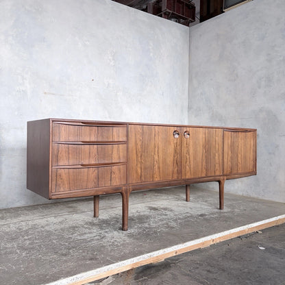 Mid Century McIntosh Rosewood Long Sideboard Cabinet – image 4