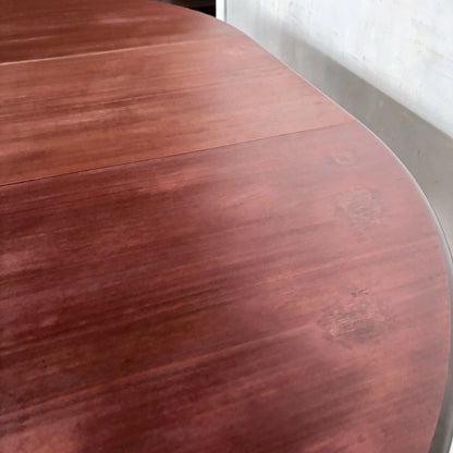 Stag Minstrel mahogany round extending dining table – view 5