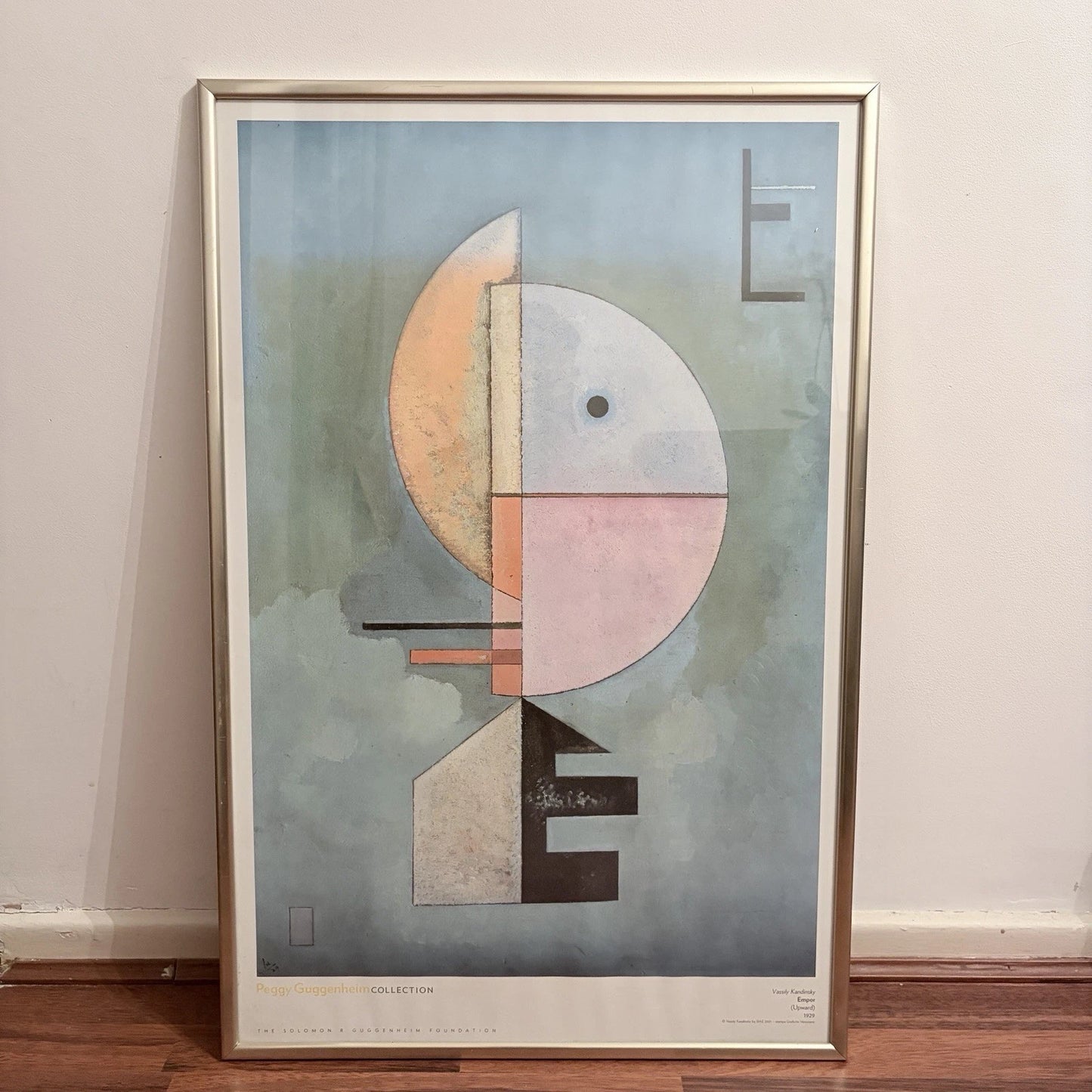 Wassily Kandinsky 1929 Peggy Guggenheim Collection Framed Art Print – view 2