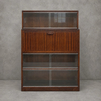 Mid Century Minty Modular Stacking Bookcase & Bureau - image 1